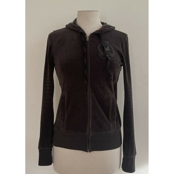 Aerie Dark Gray Hoodie and Zipper Sweater Size Small S/P - Picture 1 of 6